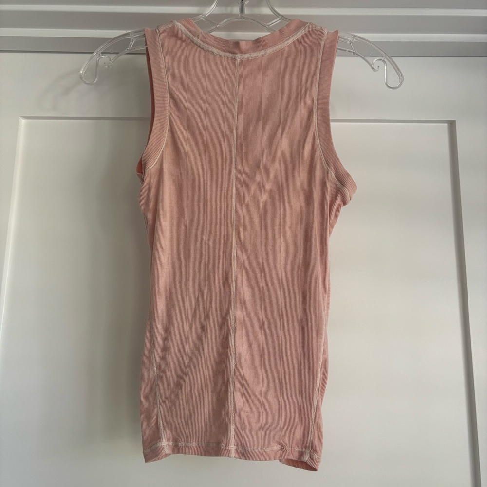 FREE PEOPLE INTIMATES U-NECK TANK - Island Rose Sz Small - Picture 6 of 7